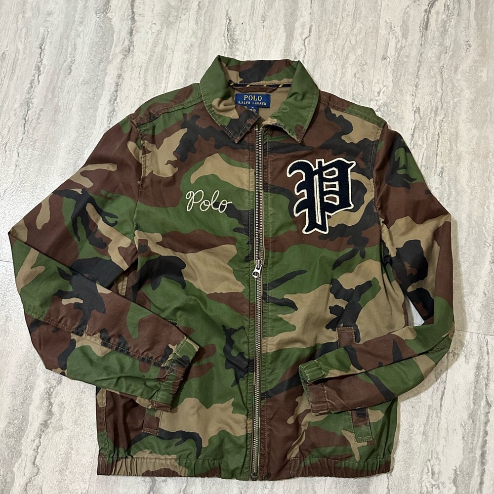 Boys Polo by Ralph Lauren Camouflage Kids Jacket
